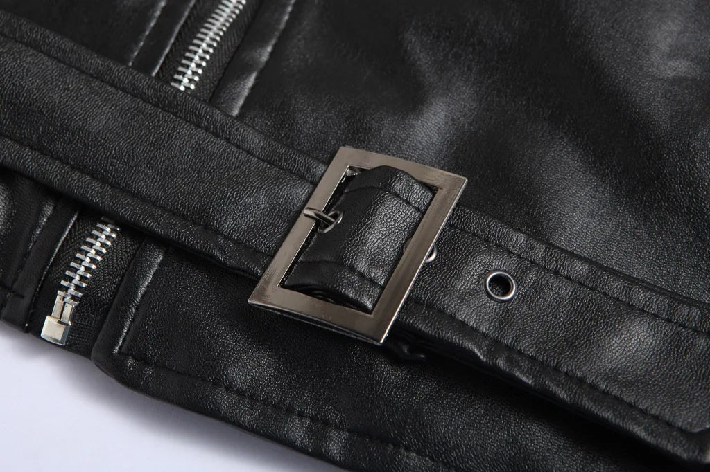 Benjamin - Casaco clássico de couro