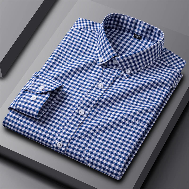 Ruben - Camisa Moderna de Risca para Homens