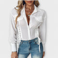 Natalia - Blusa de manga comprida