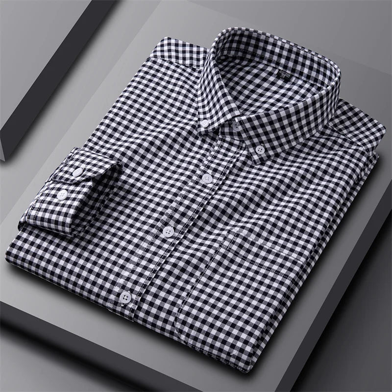 Ruben - Camisa Moderna de Risca para Homens