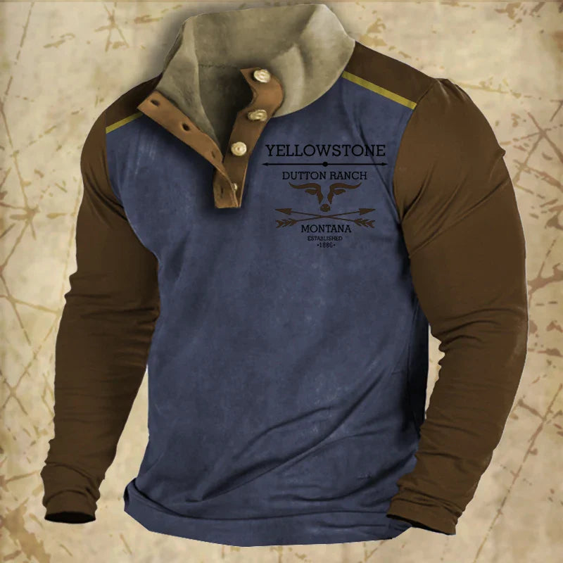 Augusto - Camisola com Fecho Frontal