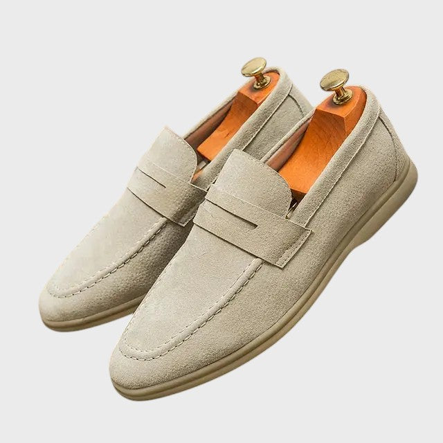 Evaristo - Elegantes Sapatos Mocassim com Cadarços