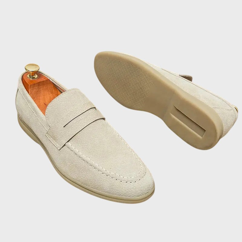 Evaristo - Elegantes Sapatos Mocassim com Cadarços