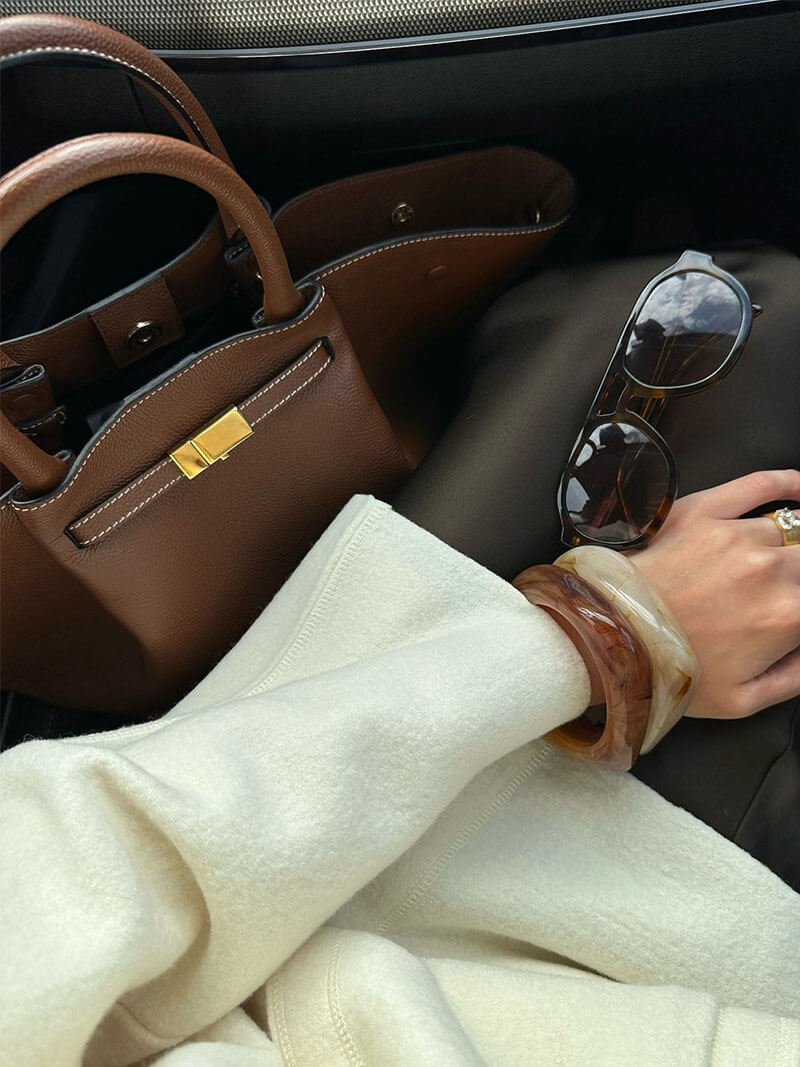 Melanie - Mala de couro