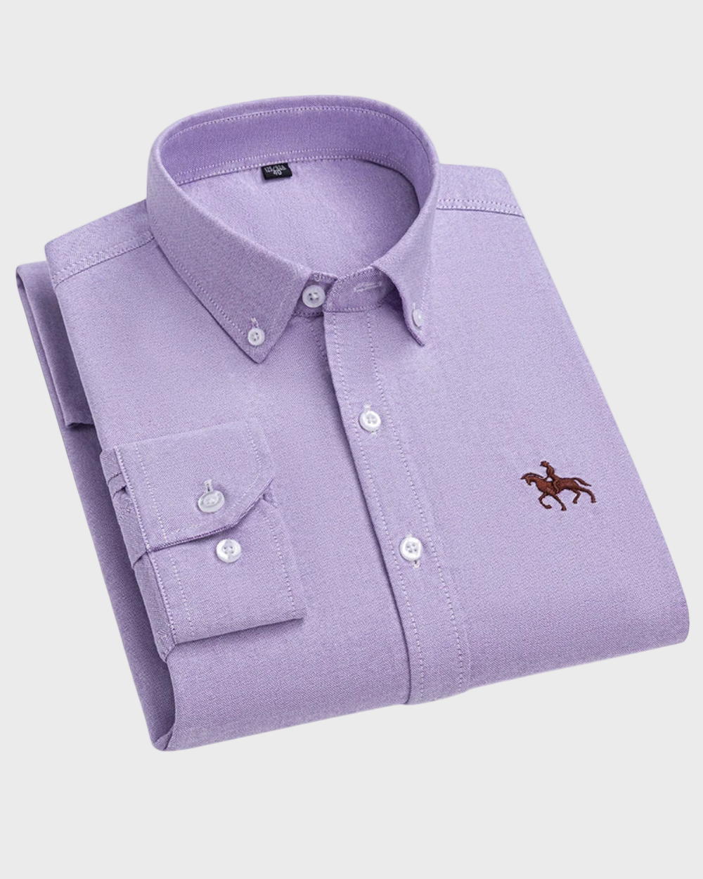 Francisco - Camisa Oxford Masculina com Bordado