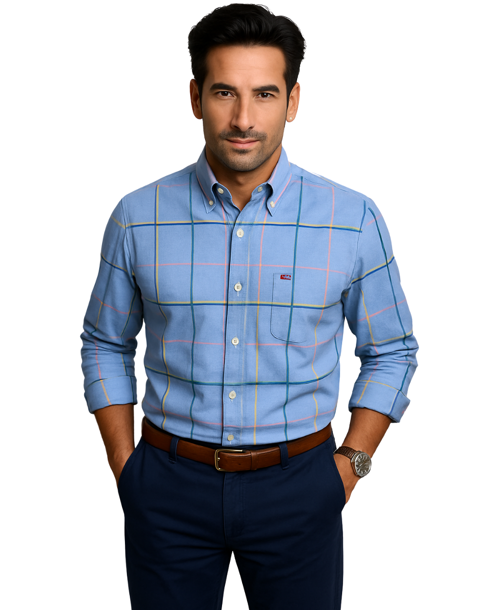 Adriano - Camisa Masculina de Estilo Contemporâneo