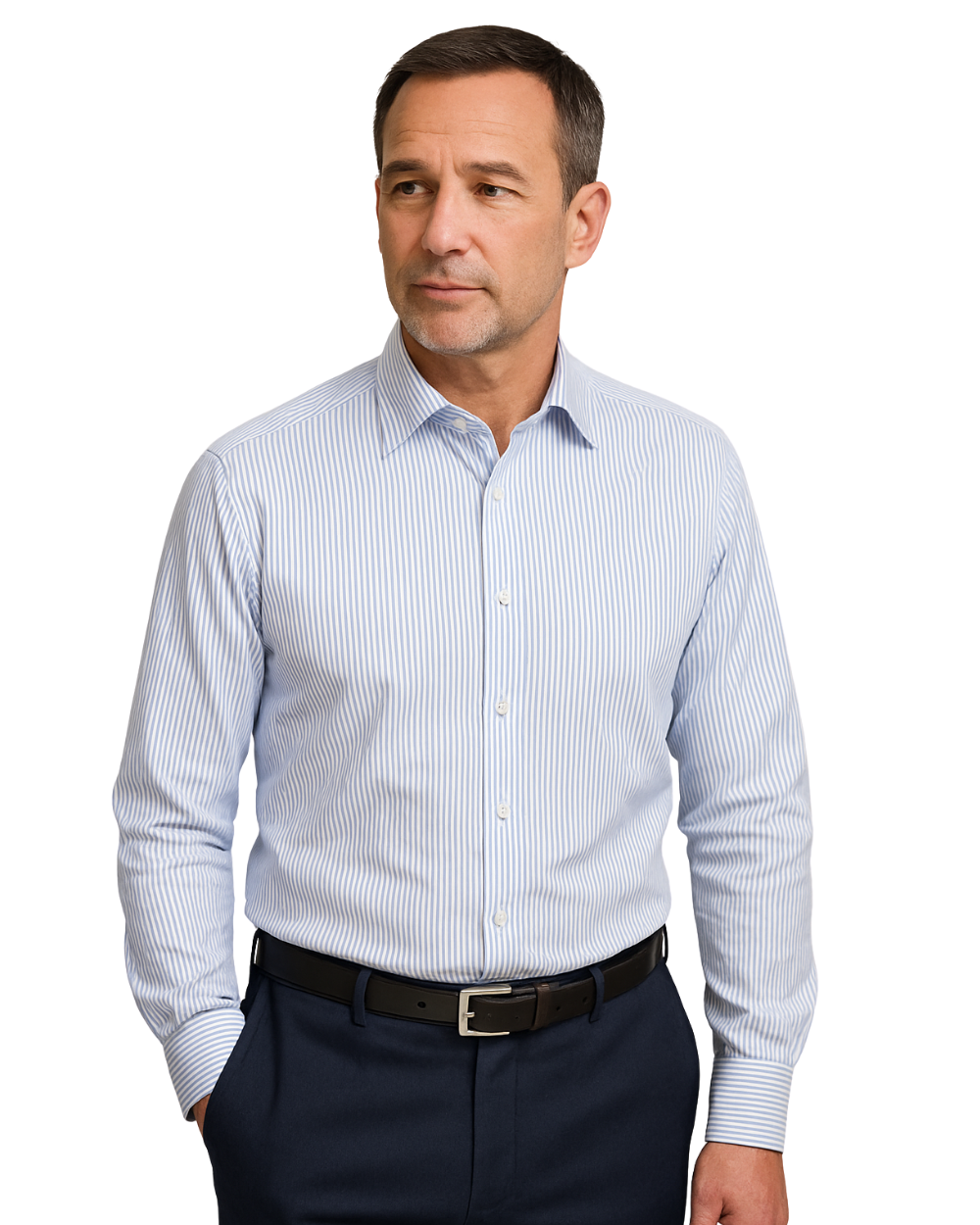 António - Camisa Estilosa com Listras para Homens