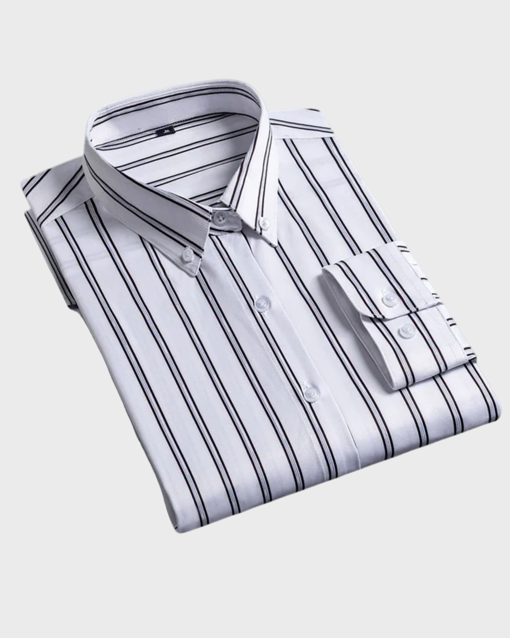 Érico - Camisa Listrada Elegante Masculina