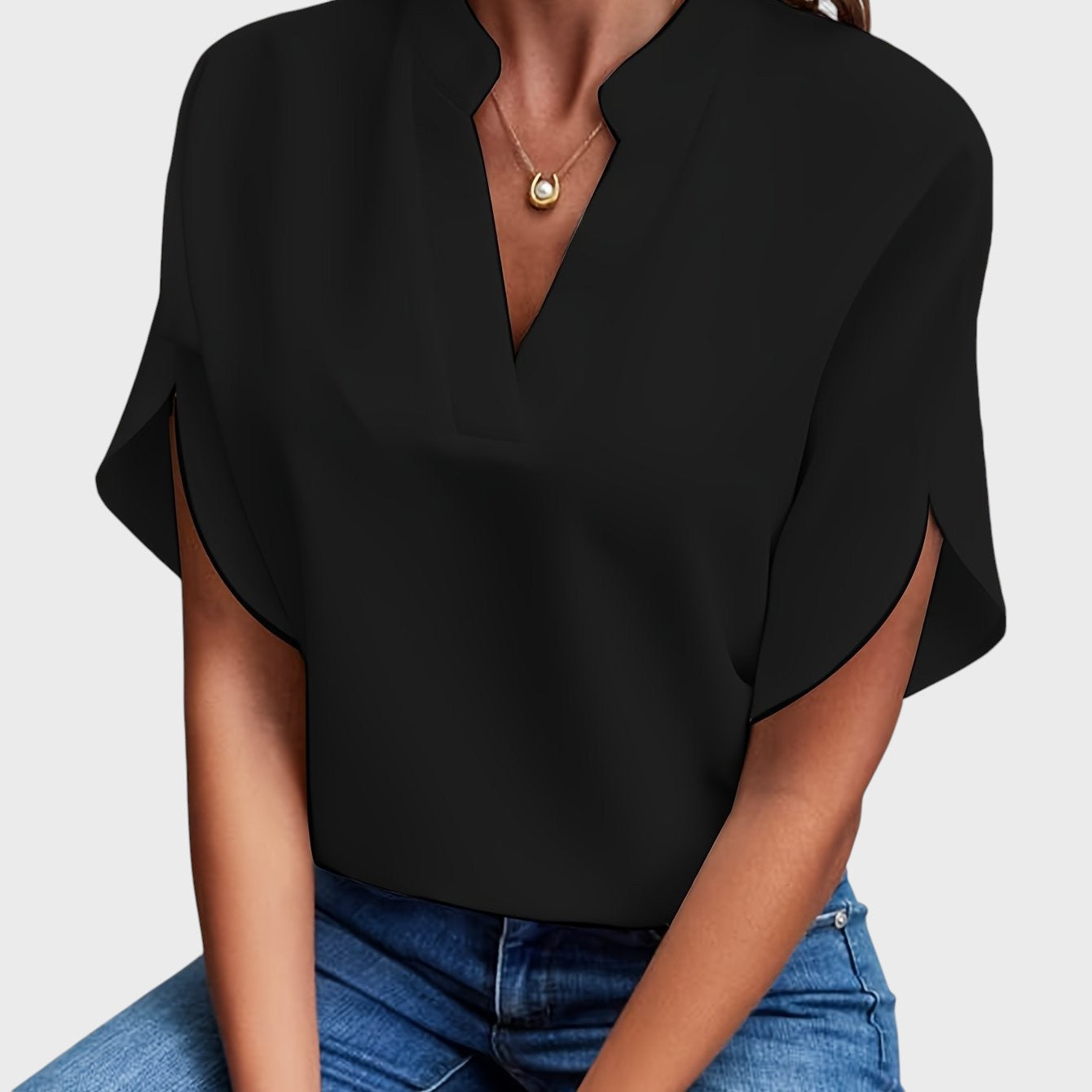 Andreia - Blusa Elegante e Leve para Mulheres