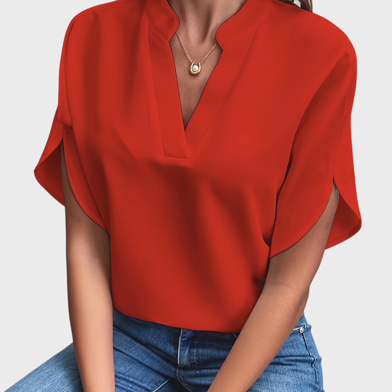 Andreia - Blusa Elegante e Leve para Mulheres