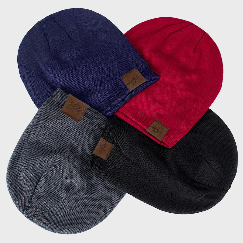 Humberto - Gorro clássico de malha de inverno