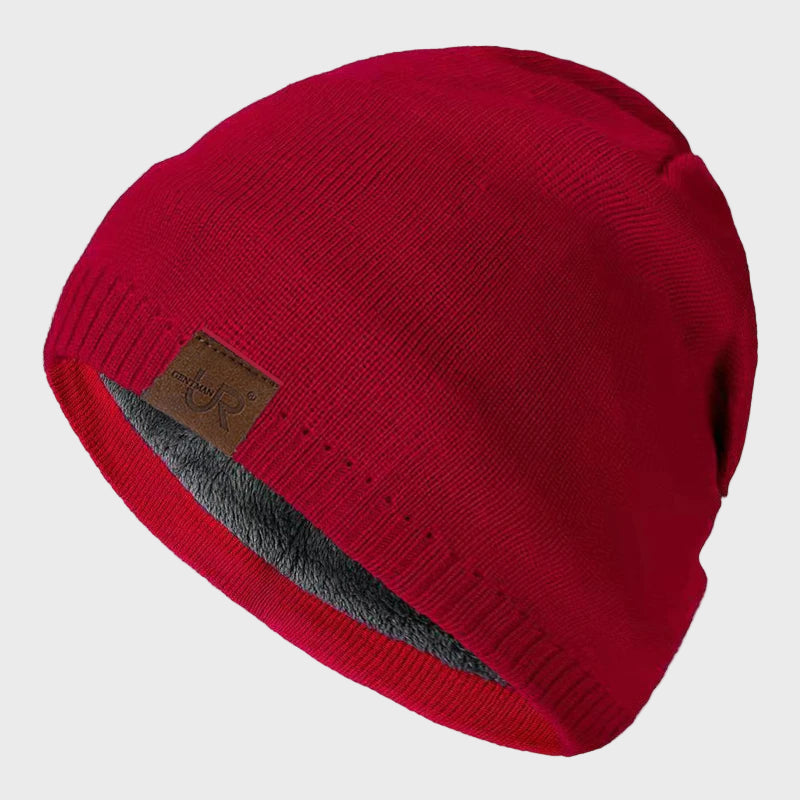 Humberto - Gorro clássico de malha de inverno