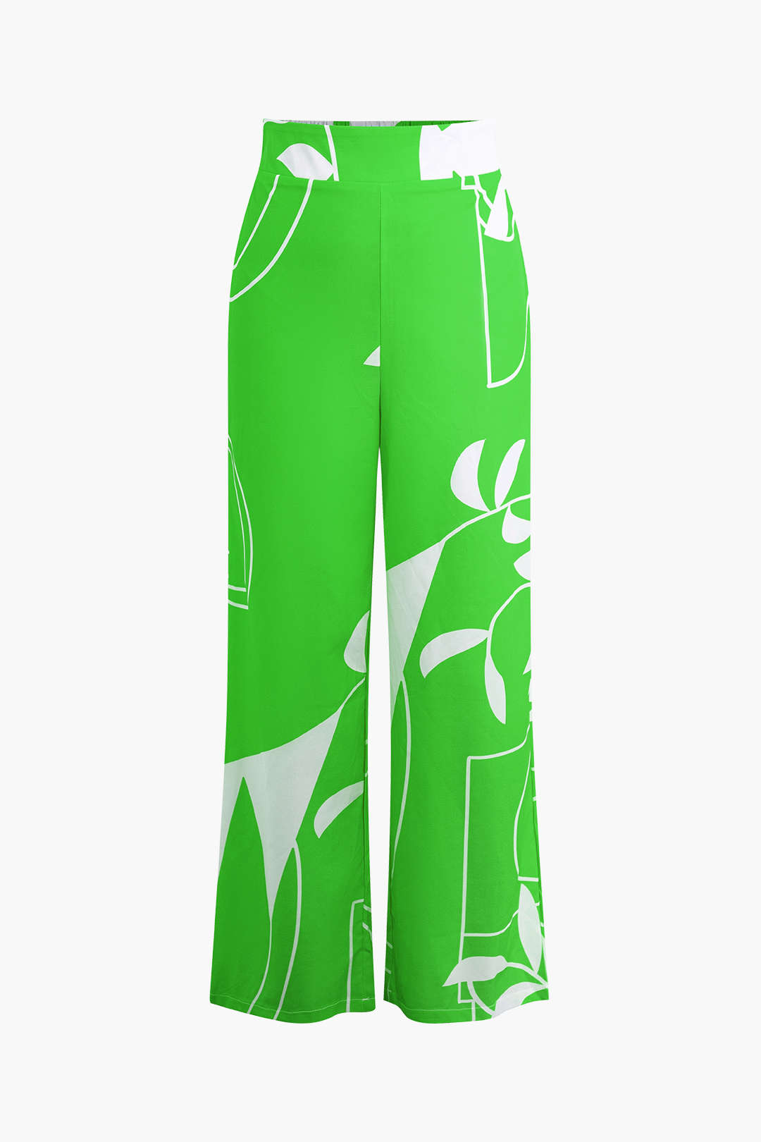 Vera - Conjunto Cami com Nó e Calças Tropicais