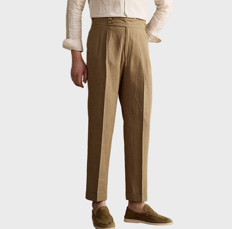 Duarte - Bermudas de Linho Bacco