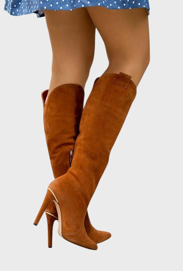 Miriam - Elegantes Botas de Couro