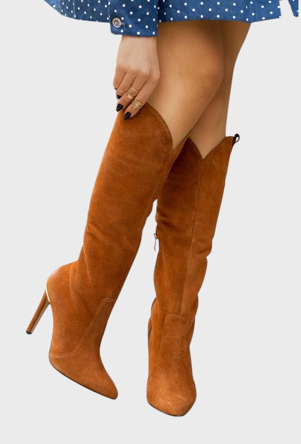 Miriam - Elegantes Botas de Couro