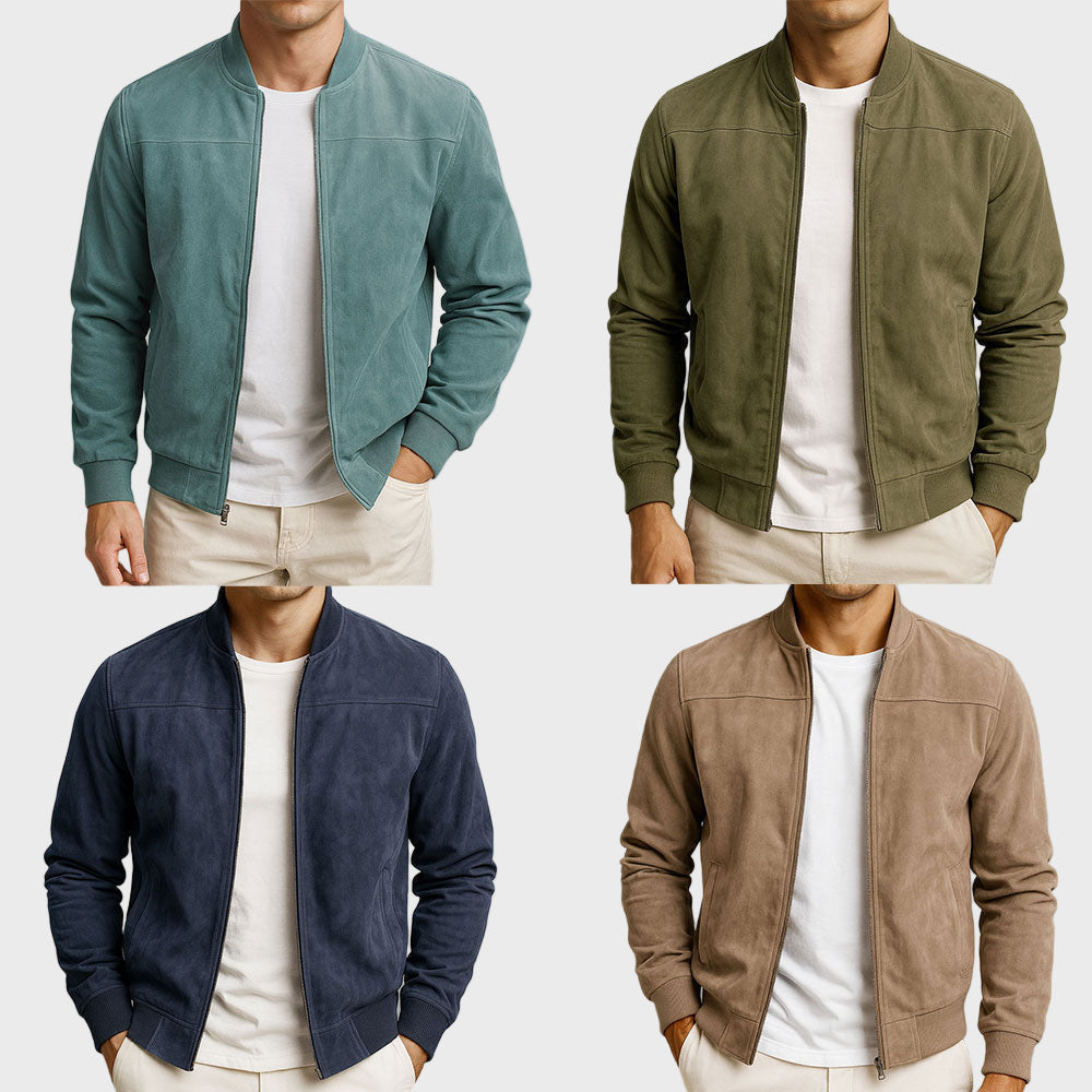 Joel - Casaco de Camurça Clássica