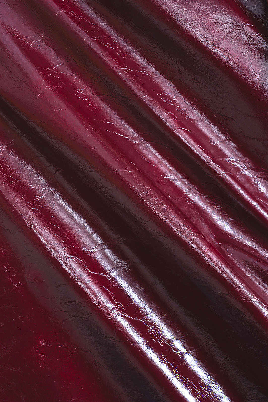 Eva - Calças de Ganga em Couro Sintético