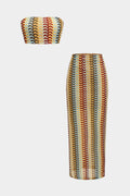 Carmo - Conjunto de Top Cropped e Saia