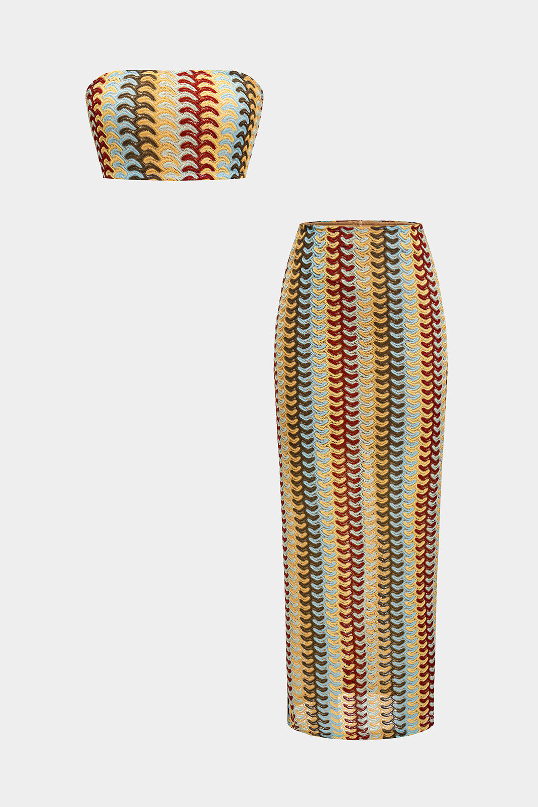 Carmo - Conjunto de Top Cropped e Saia