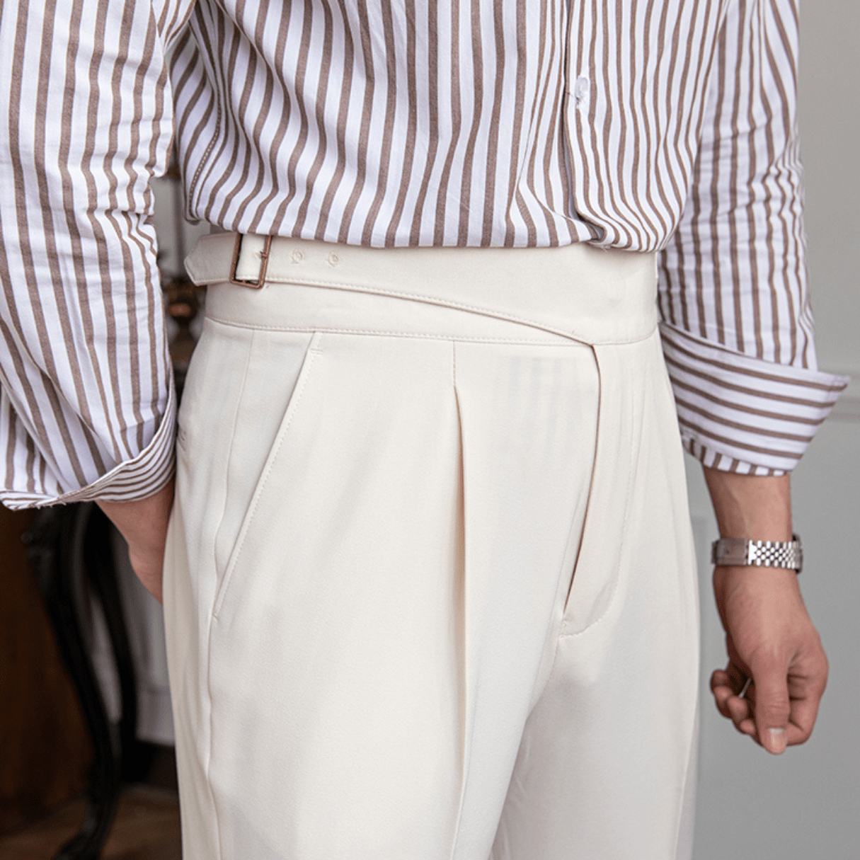 Gonçalo - Calças Casuais para fato