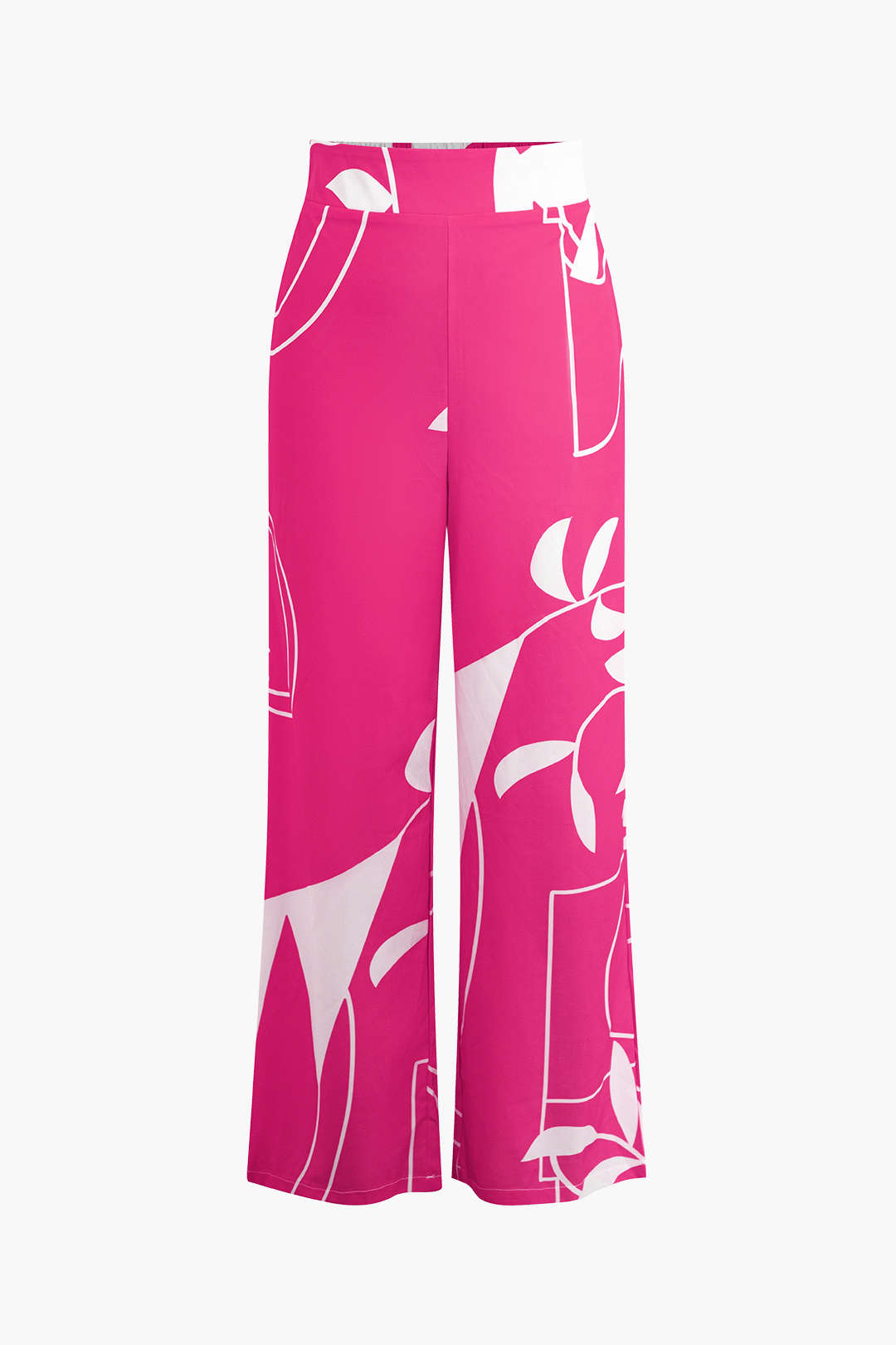 Vera - Conjunto Cami com Nó e Calças Tropicais