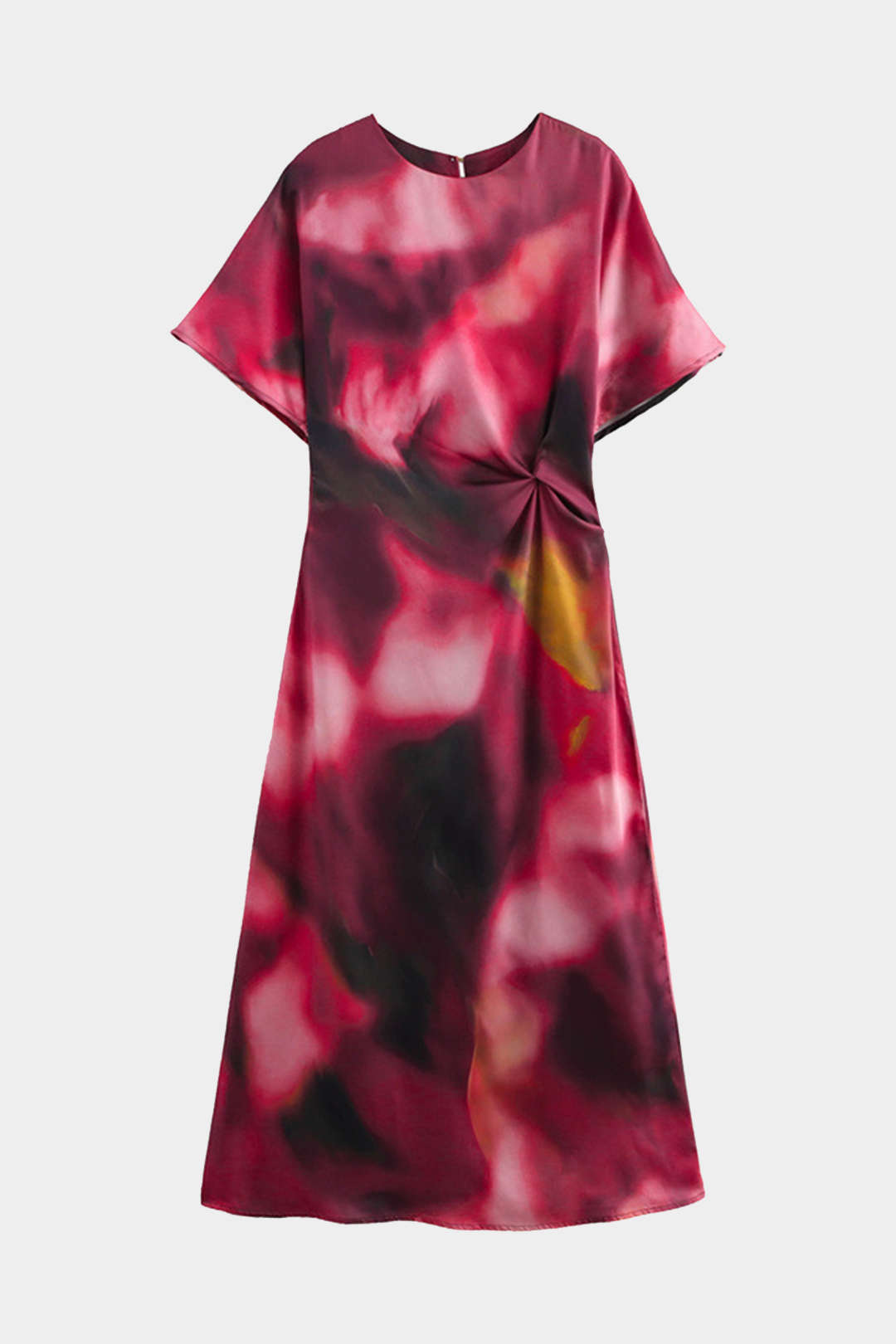 Silvia - Vestido Médio Tie Dye