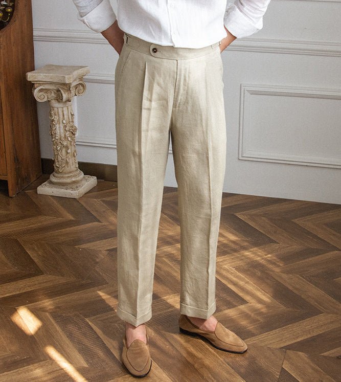 Henrique - Calças de Linho Elegantes