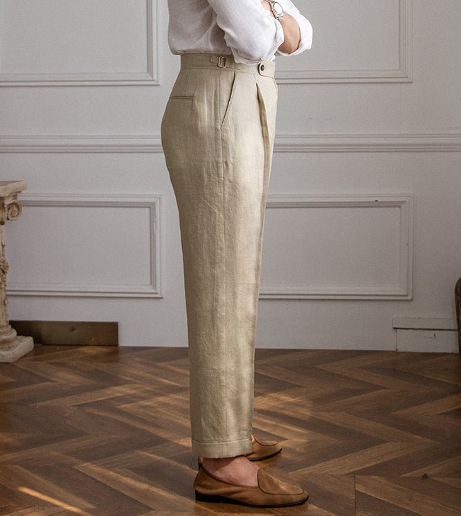 Henrique - Calças de Linho Elegantes