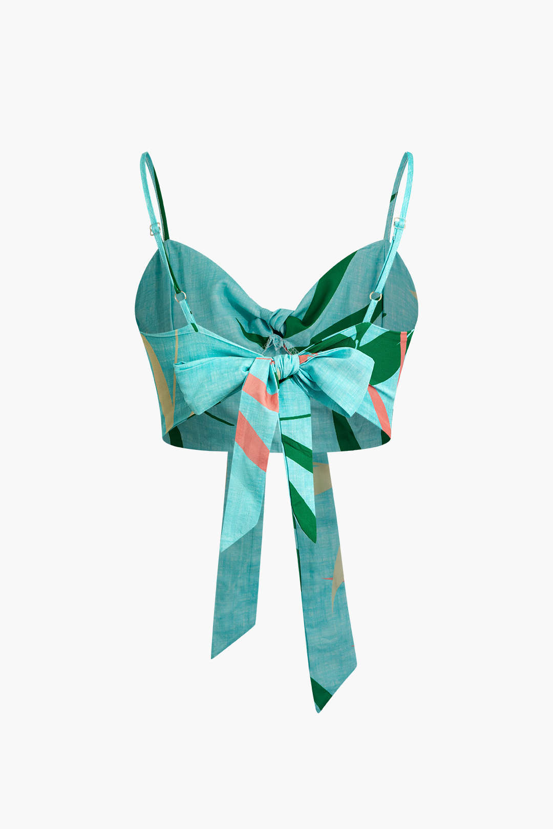 Vera - Conjunto Cami com Nó e Calças Tropicais