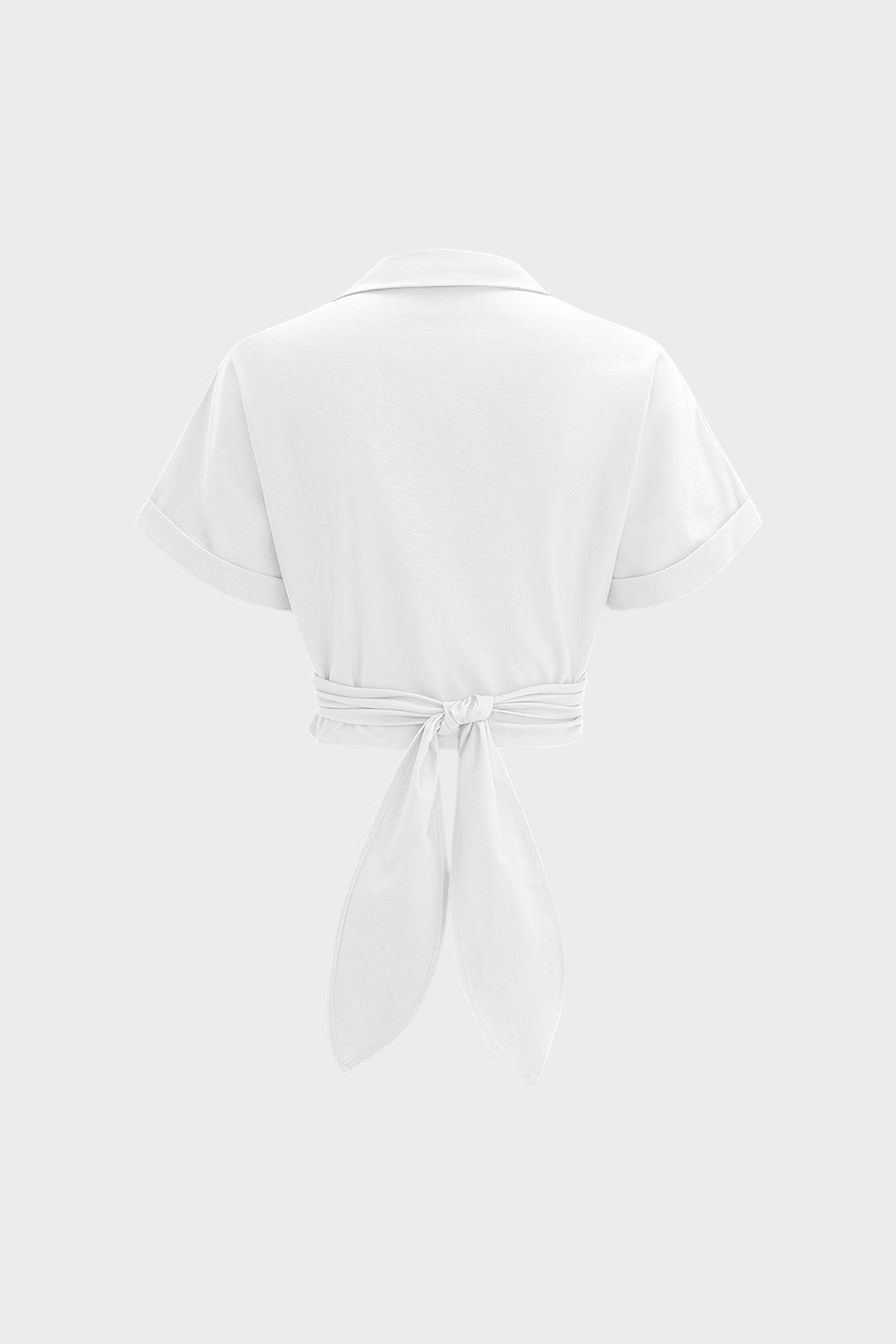 Beatriz - Blusa de Linho com Decote em V