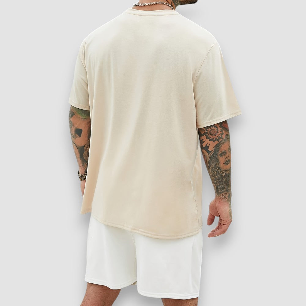 Francisco - T-shirt com Textura