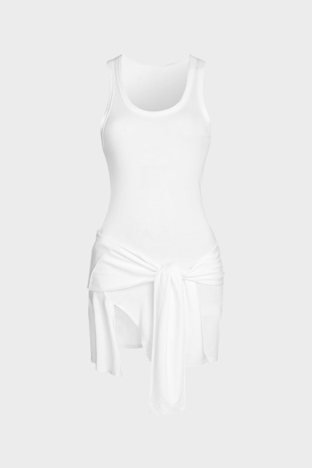 Sara - Vestido Mini Assimétrico Elegante