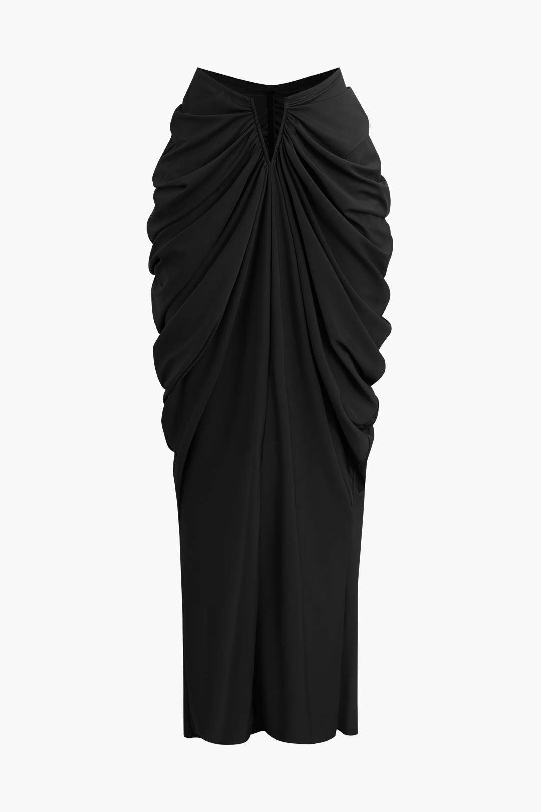 Dora - Conjunto Top Decote V & Saia Maxi