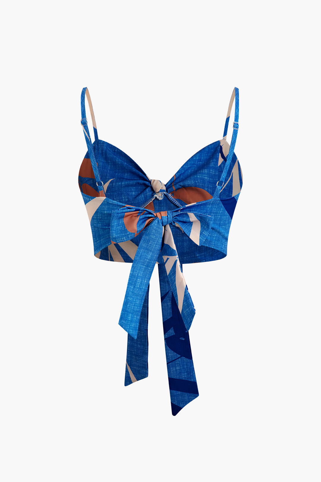 Vera - Conjunto Cami com Nó e Calças Tropicais