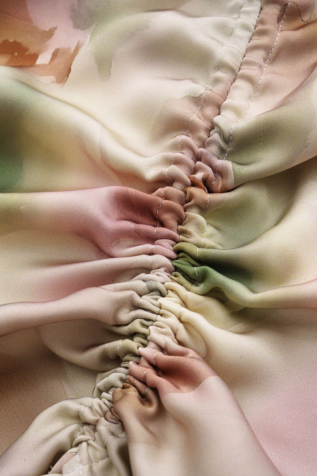 Beatriz - Vestido Mini Sem Mangas Em Tie Dye