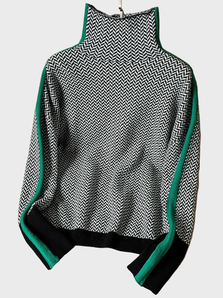 Amália - Camisola de malha elegante