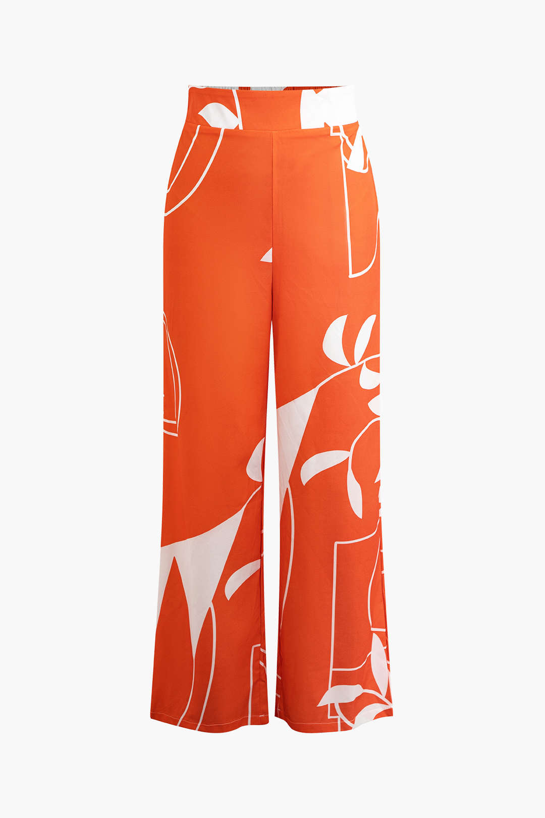 Vera - Conjunto Cami com Nó e Calças Tropicais