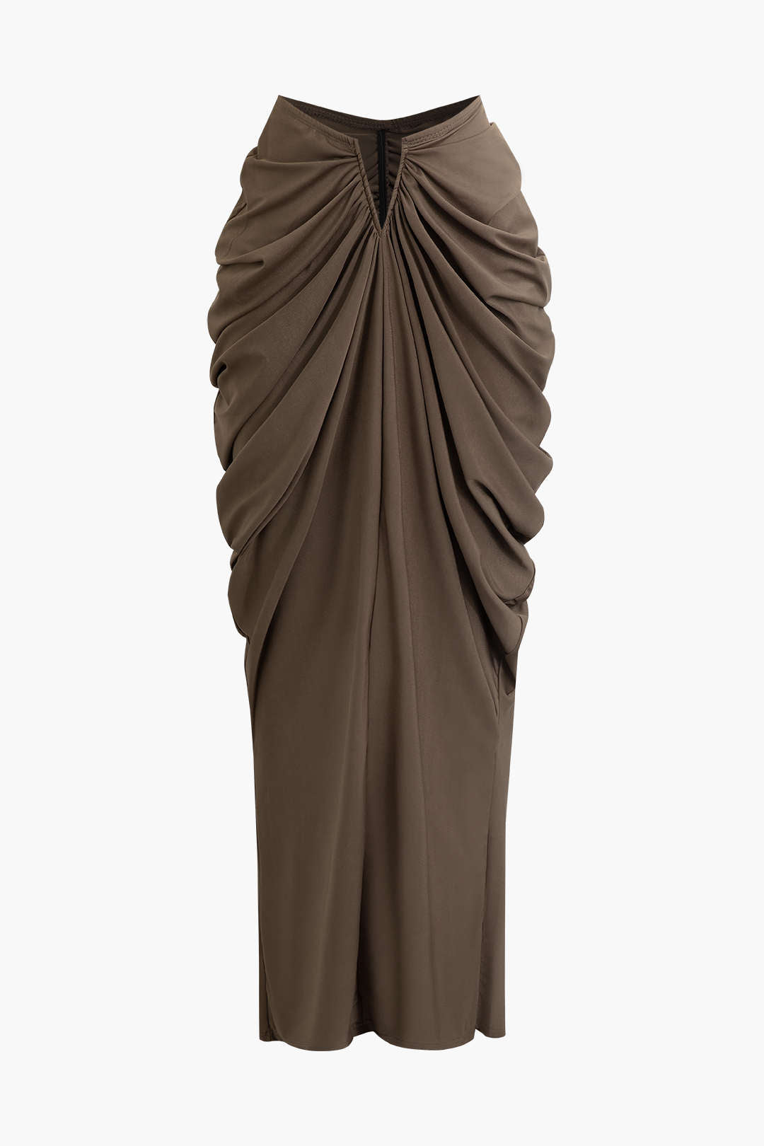 Dora - Conjunto Top Decote V & Saia Maxi