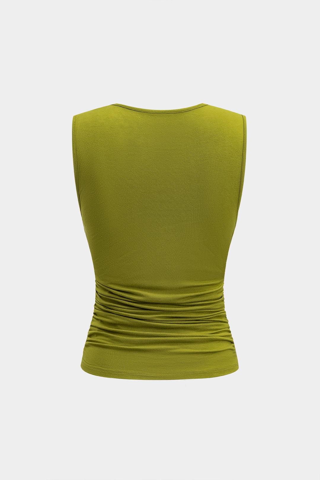 Celeste - Conjunto de Top com Alças e Saia com Detalhe de Nó