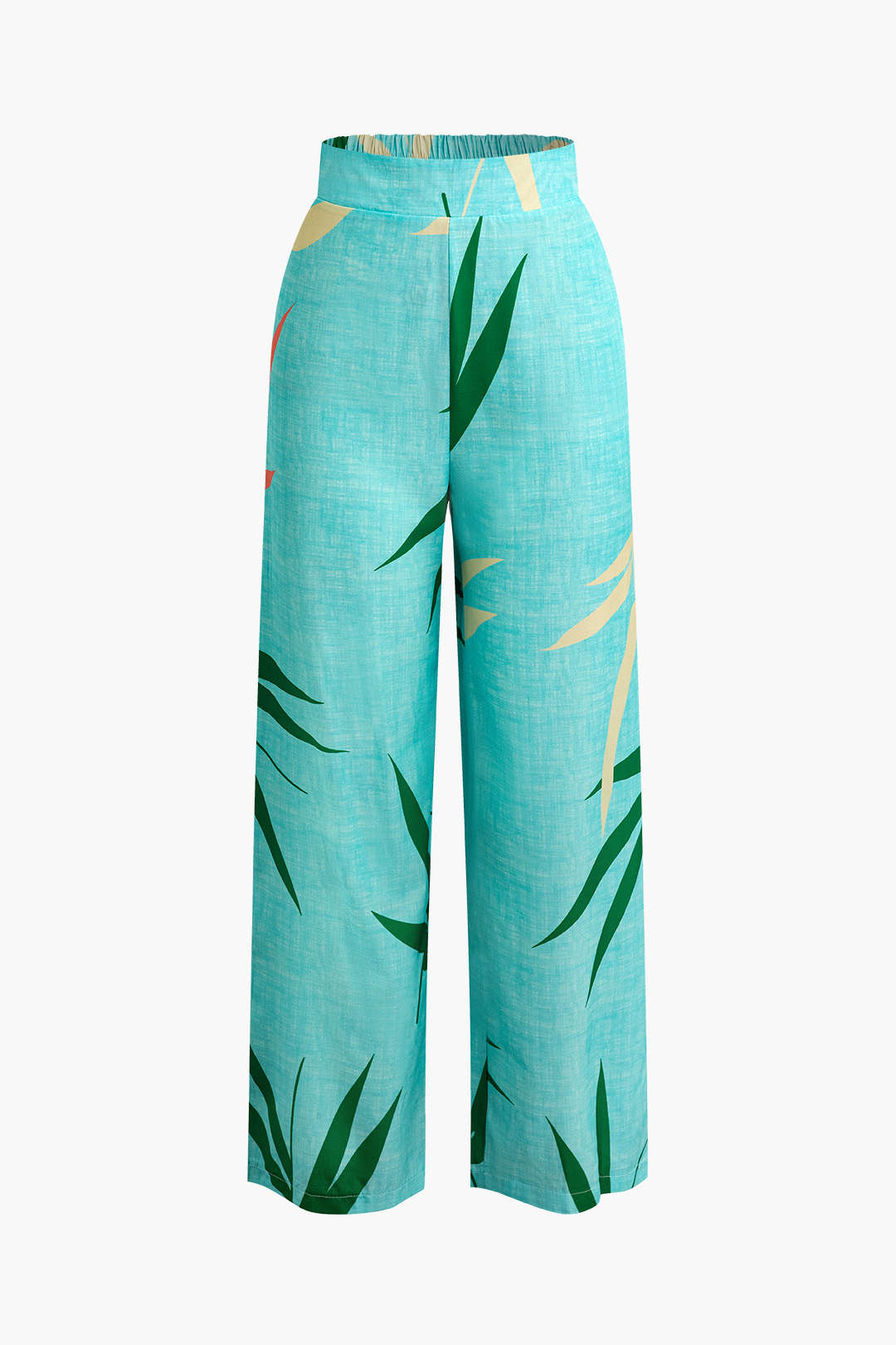 Vera - Conjunto Cami com Nó e Calças Tropicais