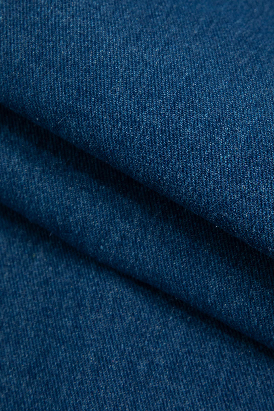 Filomena - Calças de Ganga Debotadas de Perna Larga