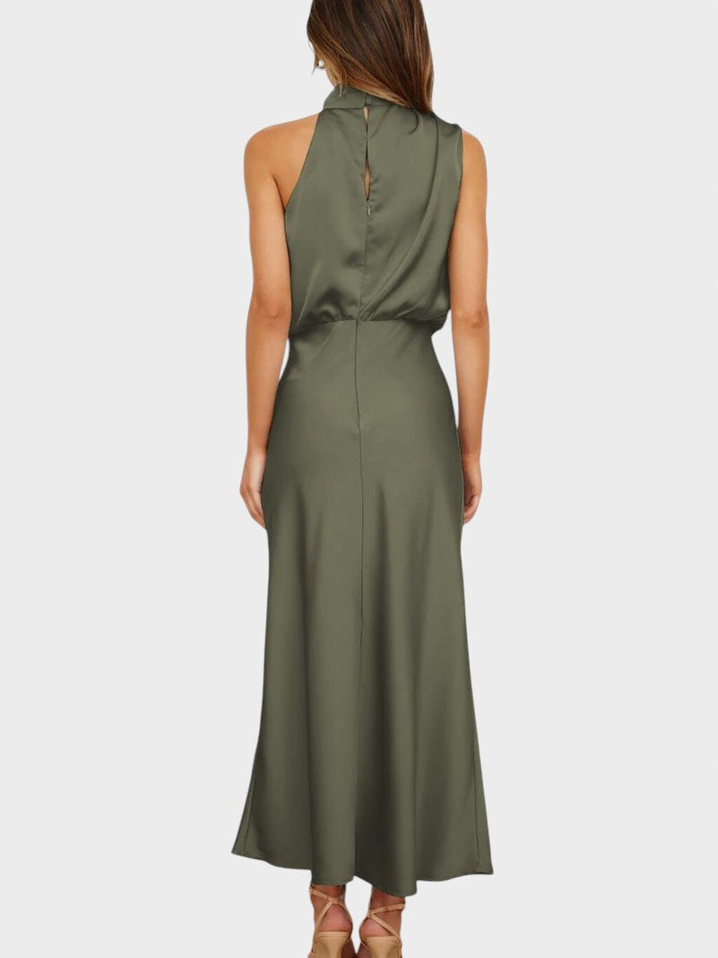 Lucrécia – Vestido Elegante De Seda