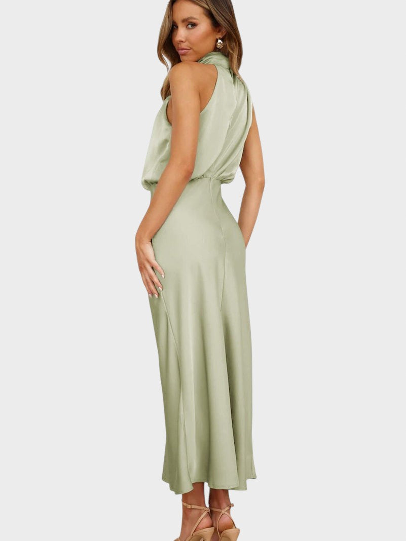 Lucrécia – Vestido Elegante De Seda