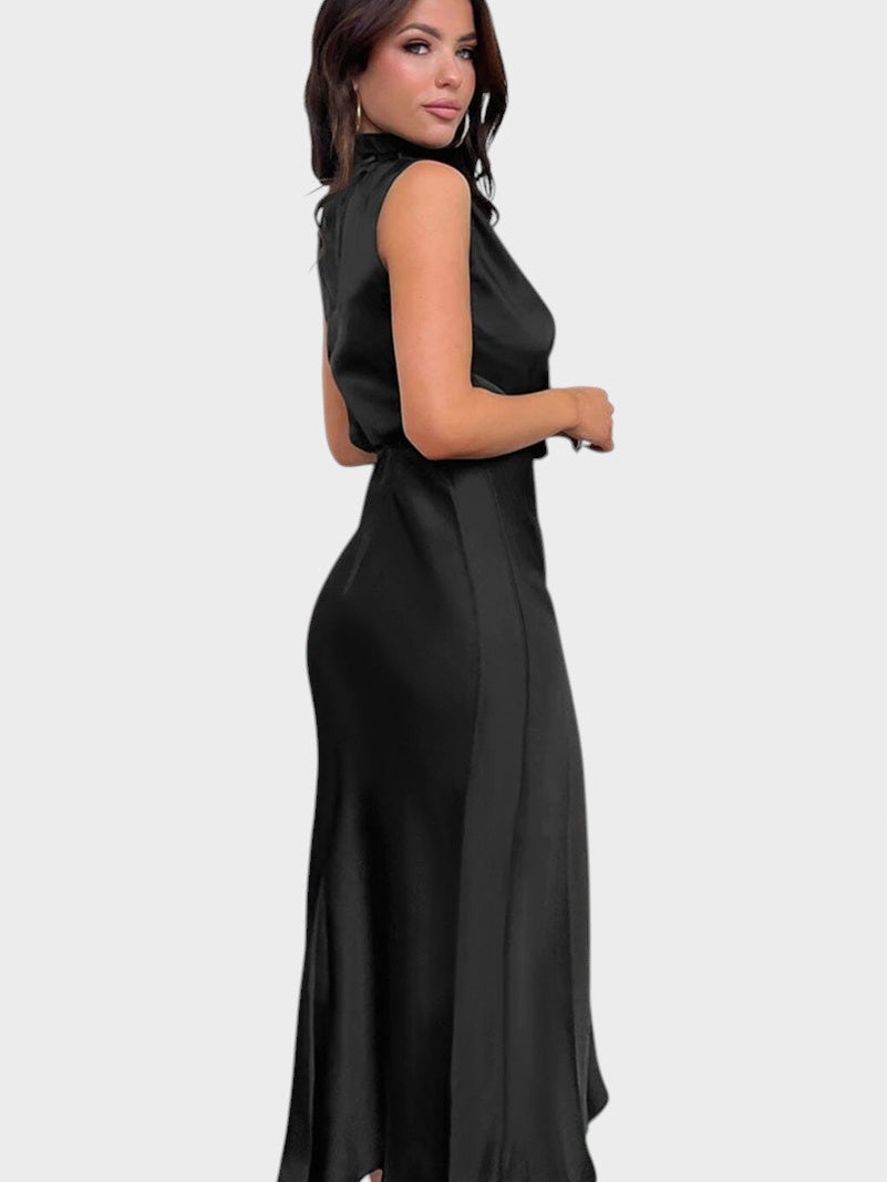 Lucrécia – Vestido Elegante De Seda