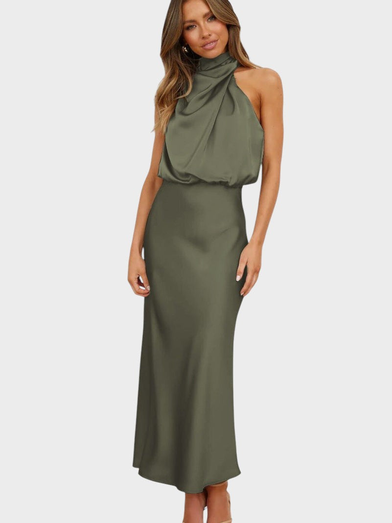 Lucrécia – Vestido Elegante De Seda