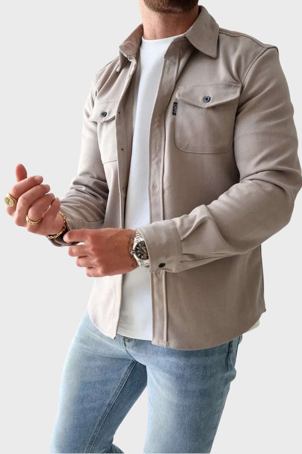 Marcus - Camisa Casual de Alta Qualidade