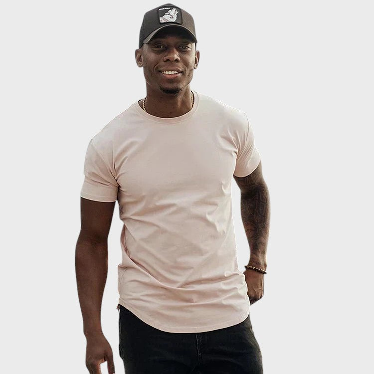 Angelo - T-shirt de Estilo Atlético com Corte Ajustado