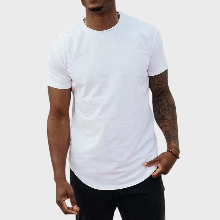 Angelo - T-shirt de Estilo Atlético com Corte Ajustado