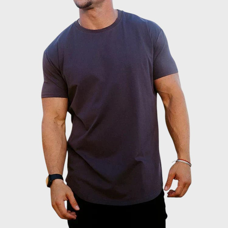 Angelo - T-shirt de Estilo Atlético com Corte Ajustado